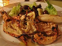 Gegrillter Fisch, Italienische Gerichte